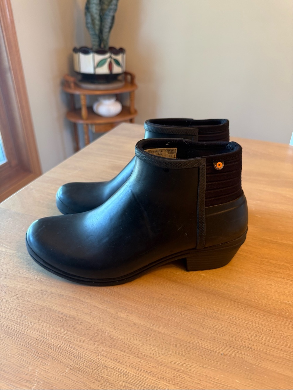Bogs Vista Ankle boots Waterproof Rubber Rain Boots Womens 8